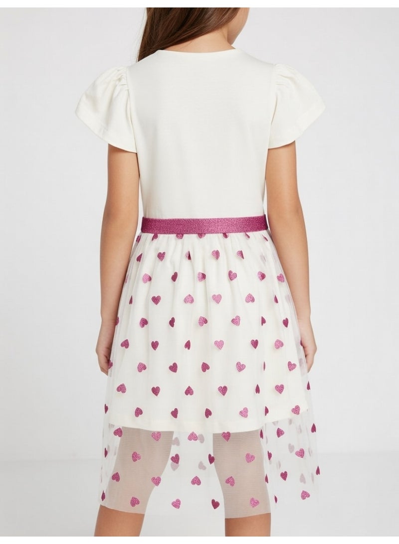 Hello Kitty | Tulle Dress | Cream - Image 4